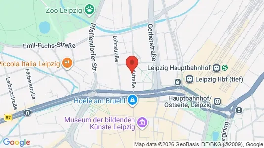 Büros zur Miete i Leipzig – Foto von Google Street View