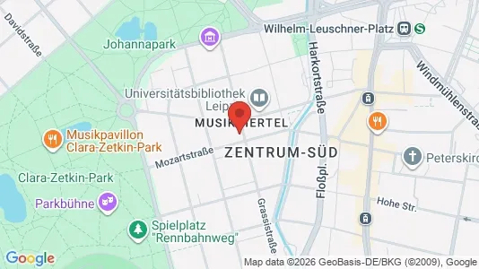 Kontorlokaler til leje i Leipzig - Foto fra Google Street View