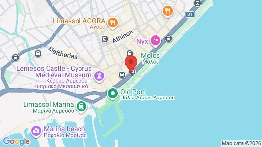 Lokale biurowe Do wynajęcia i Limassol - kort over placeringen