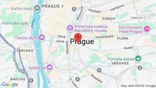 Gewerbeflächen zur Miete i Prag 2 – Foto von Google Street View