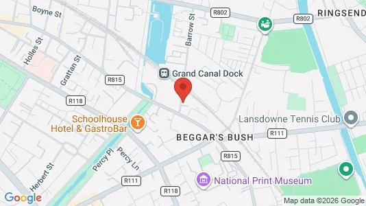 Büros zur Miete i Dublin 2 – Foto von Google Street View
