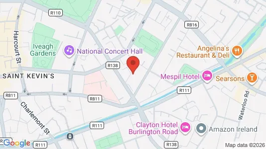 Kontorlokaler til leje i Dublin 2 - Foto fra Google Street View