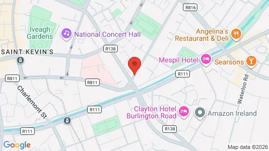 Kontorlokaler til leje i Dublin 2 - Foto fra Google Street View