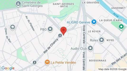 Kantorruimte te huur i Lancy - Foto uit Google Street View