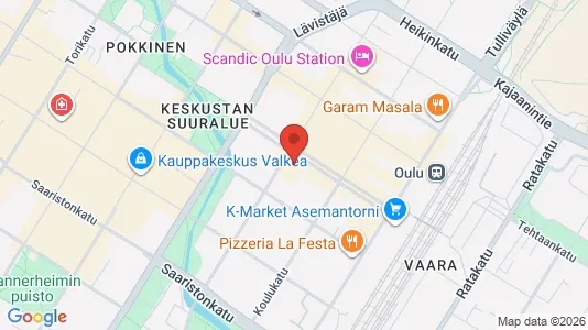 Gewerbeflächen zur Miete i Oulu – Foto von Google Street View