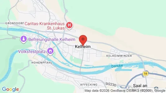 Lokale biurowe Do wynajęcia i Kelheim - kort over placeringen