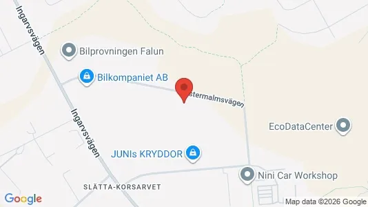 Office spaces for rent i Falun - kort over placeringen