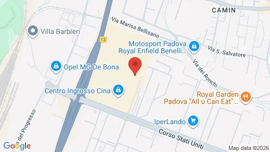 Lokaler til leie i Padova – Bilde fra Google Street View