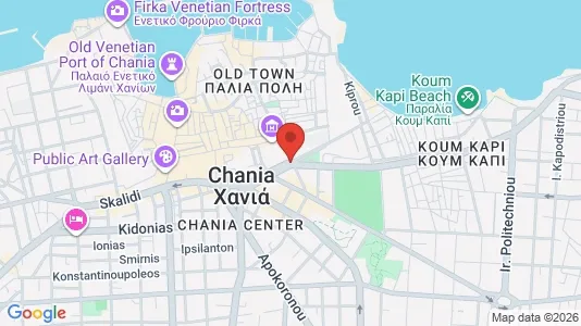 Bedrijfsruimtes te koop i Chania - kort over placeringen