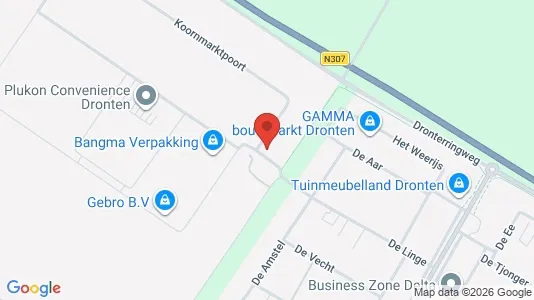 Nieruchomości komercyjne Do wynajęcia i Dronten - kort over placeringen