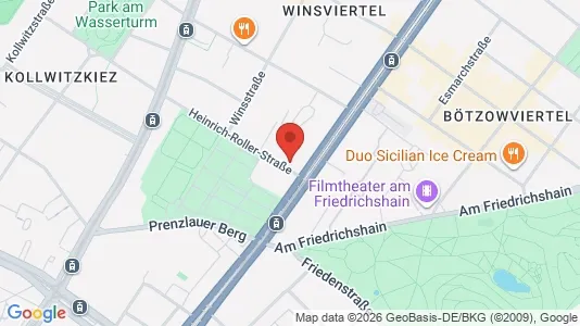 Kontorlokaler til leje i Berlin Pankow - kort over placeringen
