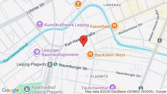 Büros zur Miete i Leipzig – Foto von Google Street View