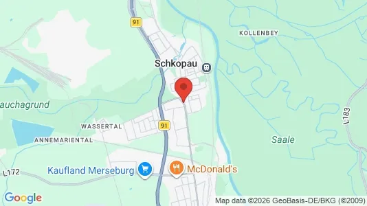 Lokale biurowe Do wynajęcia i Saalekreis - kort over placeringen
