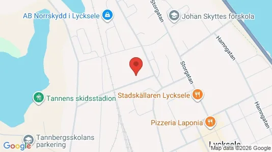 Espacios de oficina En alquiler i Lycksele - kort over placeringen