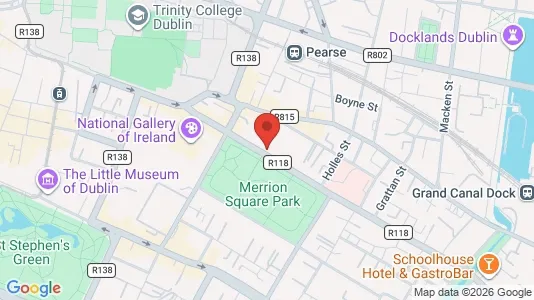 Kontorlokaler til leje i Dublin 2 - Foto fra Google Street View