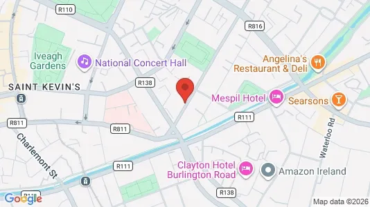 Lokale biurowe Do wynajęcia i Dublin 2 - kort over placeringen