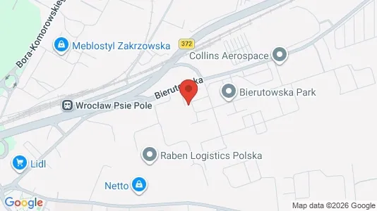 Kontorlokaler til leje i Wrocław - Foto fra Google Street View