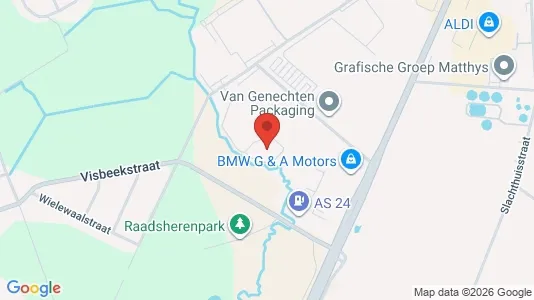 Kontorer til leie i Turnhout - kort over placeringen