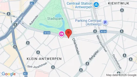Büros zur Miete i Stad Antwerp - kort over placeringen