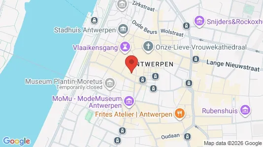 Büros zur Miete i Stad Antwerp - kort over placeringen