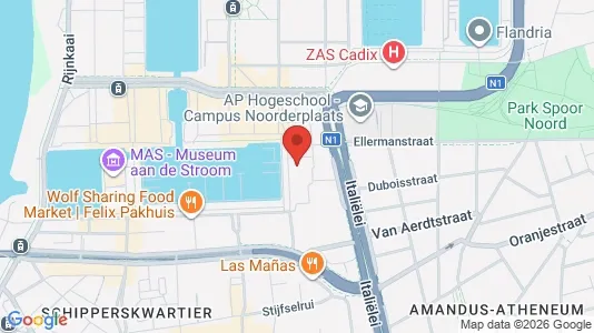 Kontorlokaler til leje i Stad Antwerp - Foto fra Google Street View