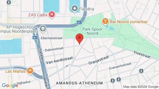 Kontorlokaler til leje i Stad Antwerp - Foto fra Google Street View