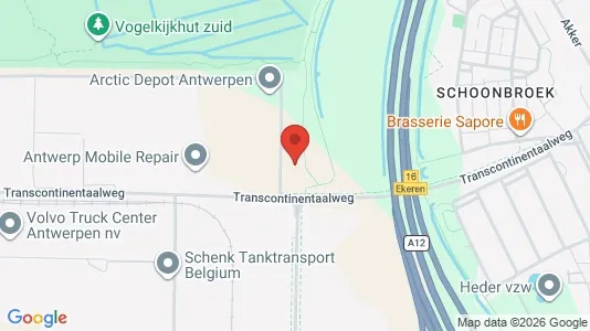 Kontorlokaler til leje i Stad Antwerp - Foto fra Google Street View