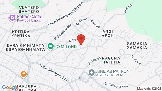 Gewerbeflächen zur Miete i Patras – Foto von Google Street View