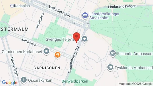 Toimistotilat Vuokrattavana i Östermalm - Kuva Google Street Viewstä