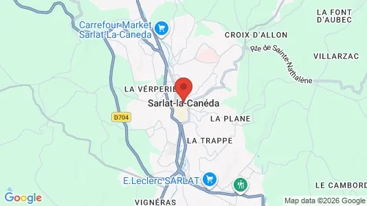 Butikslejemål til leje i Sarlat-la-Canéda - Foto fra Google Street View