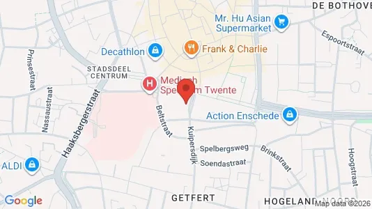 Gewerbeflächen zur Miete i Enschede – Foto von Google Street View