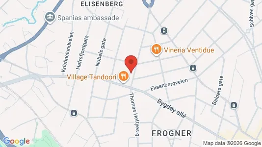 Liikekiinteistöt Vuokrattavana i Oslo Frogner - Kuva Google Street Viewstä