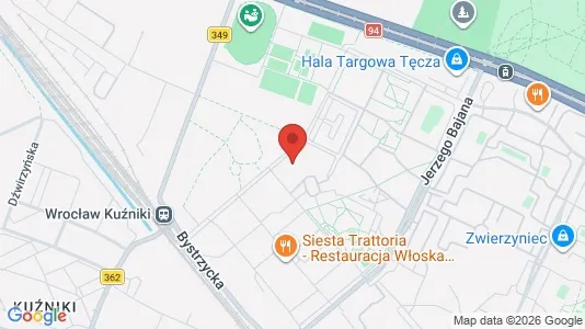 Lokale biurowe Do wynajęcia i Wrocław - kort over placeringen