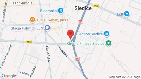 Kontorlokaler til leje i Siedlce - Foto fra Google Street View