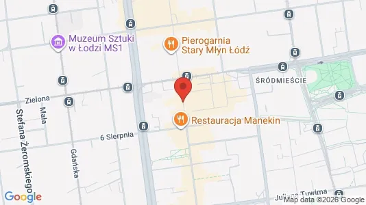 Büros zur Miete i Łódź – Foto von Google Street View