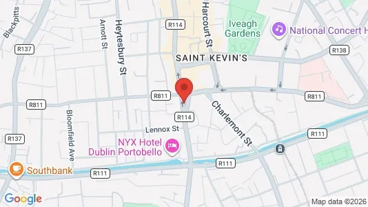 Büros zum Kauf i Dublin 2 - kort over placeringen