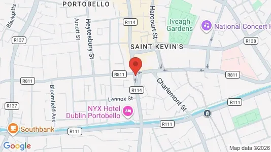 Büros zum Kauf i Dublin 2 - kort over placeringen
