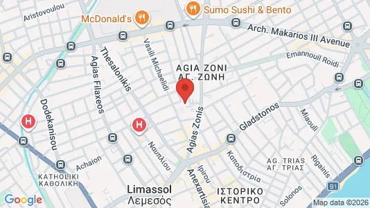 Commercial properties for sale i Limassol - Photo from Google Street View