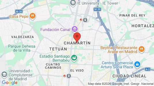 Propiedades comerciales En alquiler i Madrid Chamartín - Foto de Google Street View