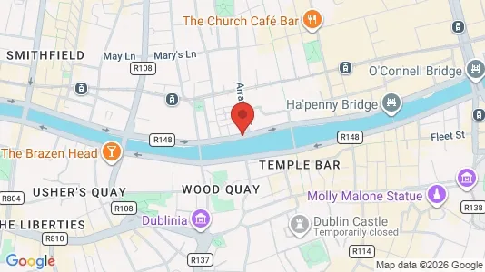 Lokale biurowe Do wynajęcia i Dublin 7 - kort over placeringen