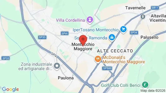 Tiendas En alquiler i Montecchio Maggiore - Foto de Google Street View