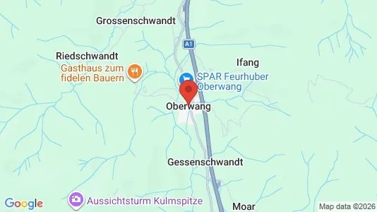 Büros zur Miete i Oberwang – Foto von Google Street View