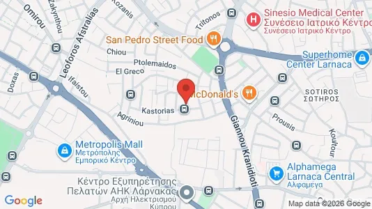 Lokaler til salg i Larnaca - Foto fra Google Street View