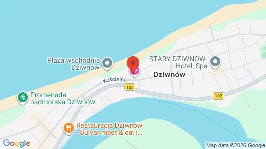 Kontorer til leie i Kamieński - kort over placeringen