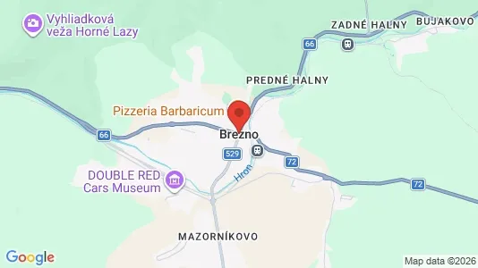 Lokaler til leje i Brezno - Foto fra Google Street View