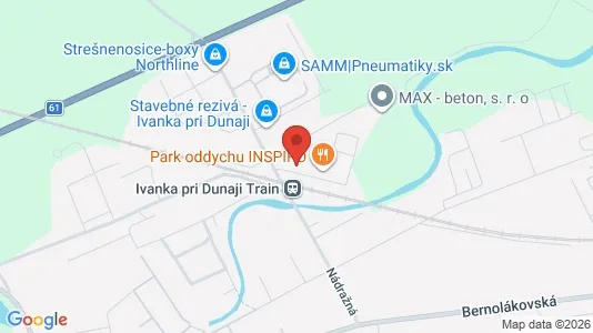 Gewerbeflächen zur Miete i Senec – Foto von Google Street View