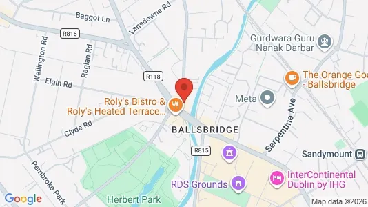 Lokale biurowe Do wynajęcia i Dublin 4 - kort over placeringen
