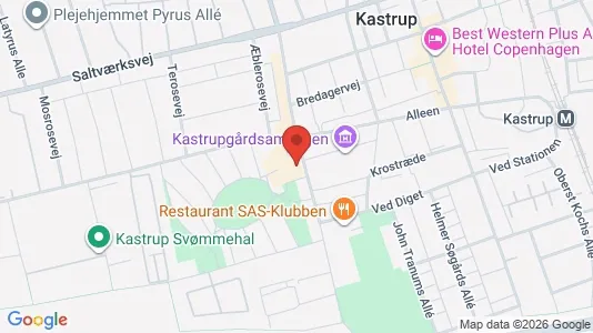 Clinics Do wynajęcia i Kastrup - kort over placeringen