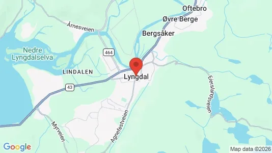 Almacenes En venta i Lyngdal - Foto de Google Street View