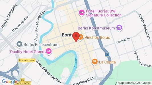 Büros zur Miete i Borås – Foto von Google Street View